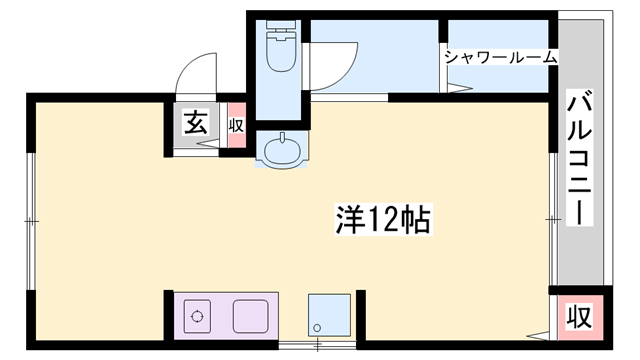 コーポ宮之本の物件間取画像