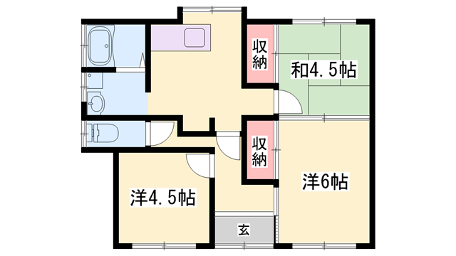 物件間取画像