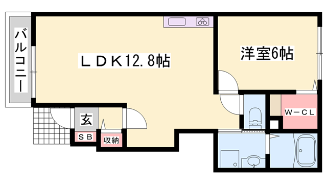 物件間取画像