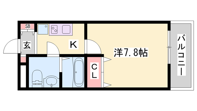 物件間取画像