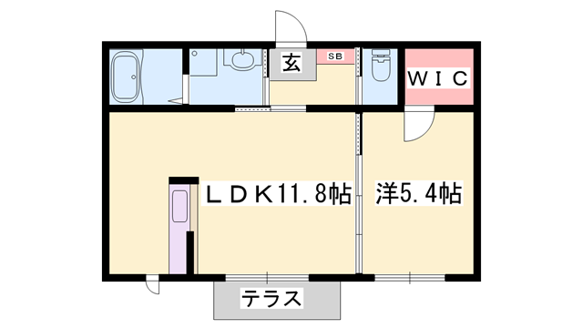 ウェル・エンジュの物件間取画像