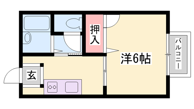 物件間取画像
