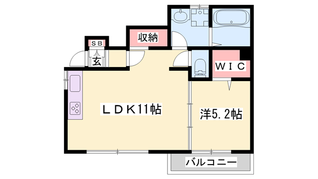 物件間取画像