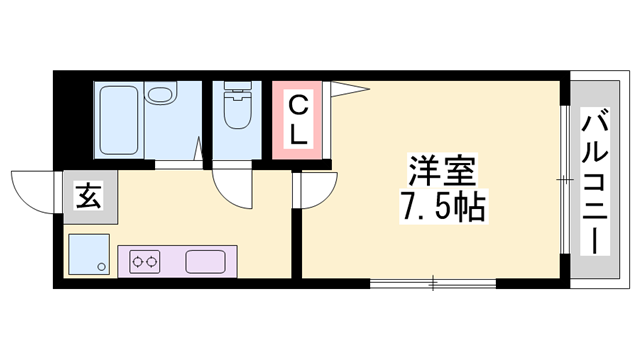 物件間取画像