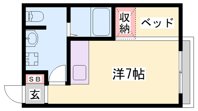 物件間取画像