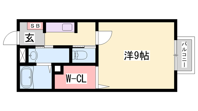 物件間取画像