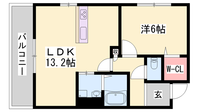 物件間取画像