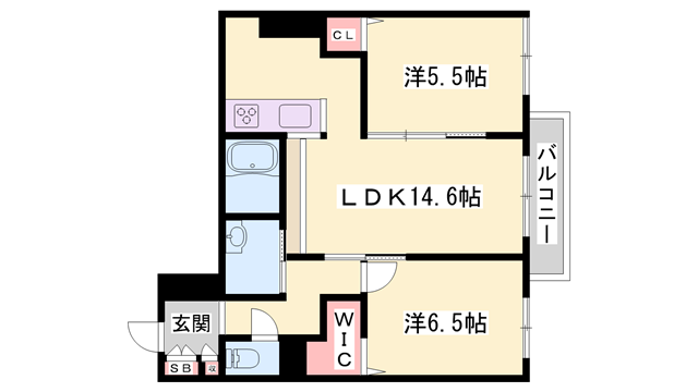 物件間取画像