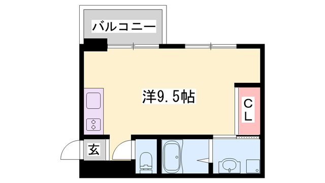 物件間取画像