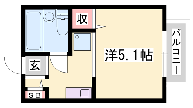 物件間取画像