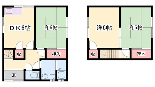 物件間取画像
