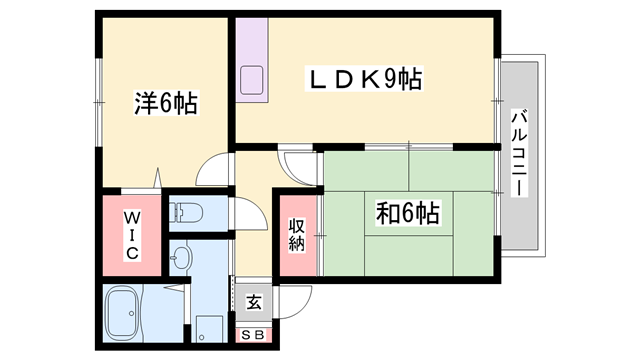 物件間取画像
