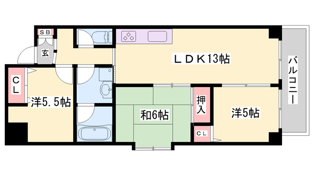 ブルーエスの物件間取画像