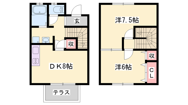 物件間取画像