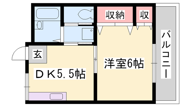 ベル新在家の物件間取画像