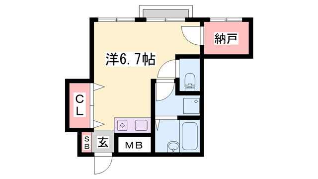 物件間取画像