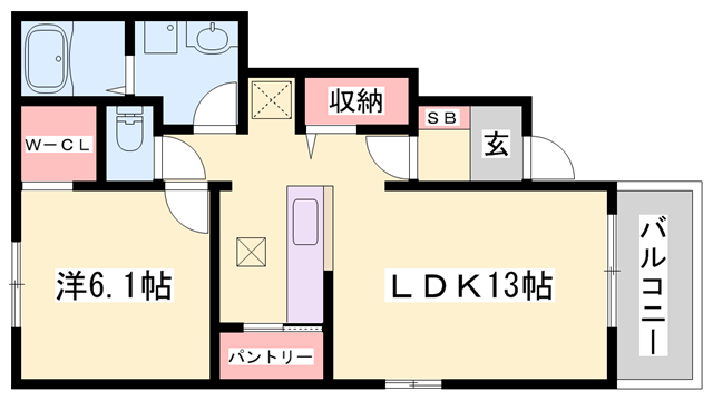 物件間取画像