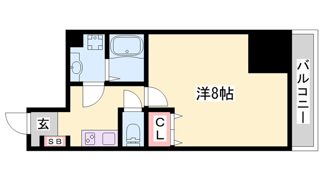 エクセル姫路の物件間取画像