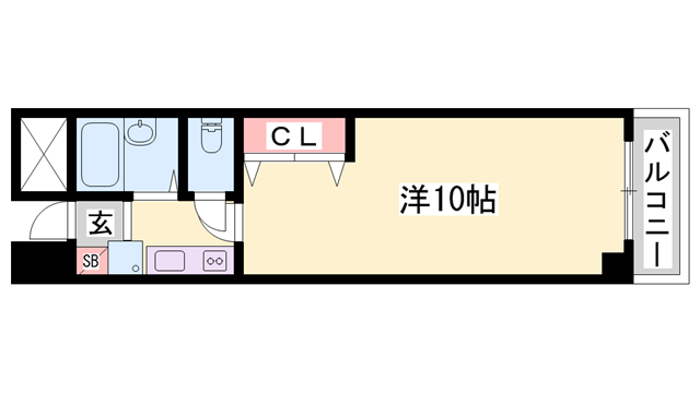 ホワイトシャトー小林の物件間取画像