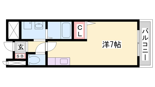 物件間取画像