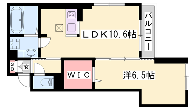 物件間取画像