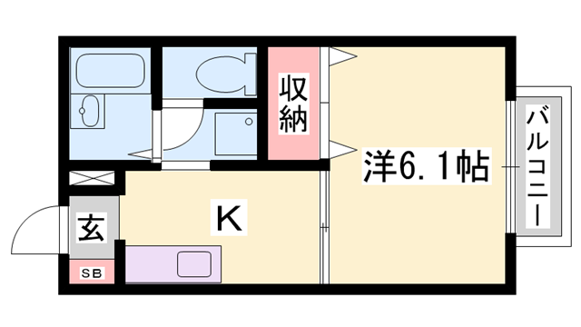 物件間取画像