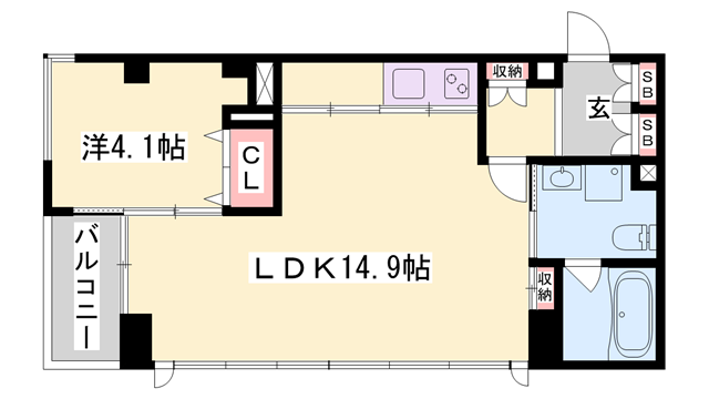 物件間取画像