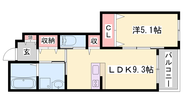 物件間取画像