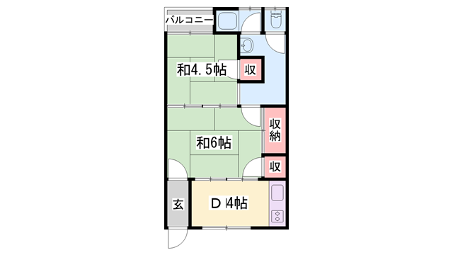 物件間取画像