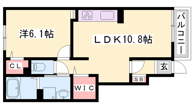 物件間取画像