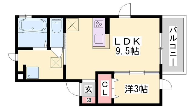 物件間取画像