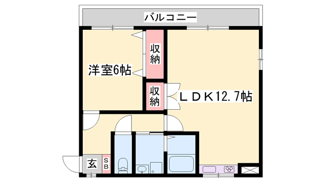 物件間取画像