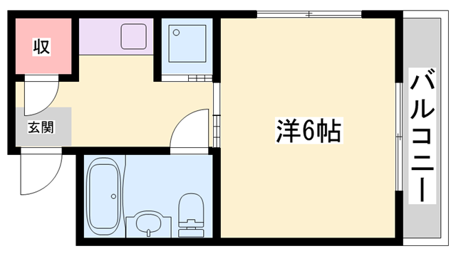 メゾンシンセイの物件間取画像