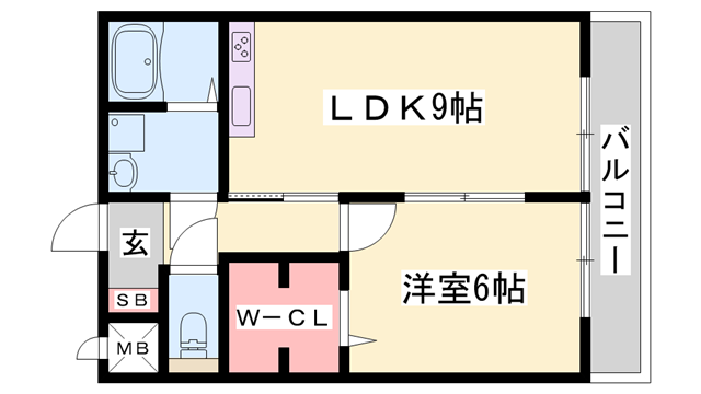 物件間取画像