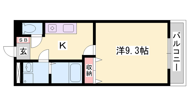 プリムローズの物件間取画像