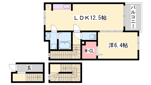 物件間取画像