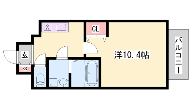 物件間取画像