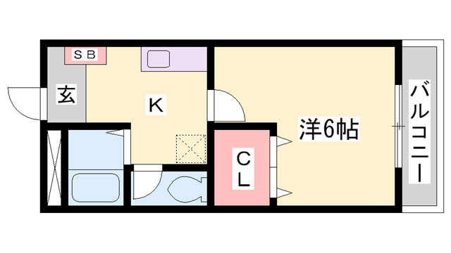 ロジュマン松嶋の物件間取画像