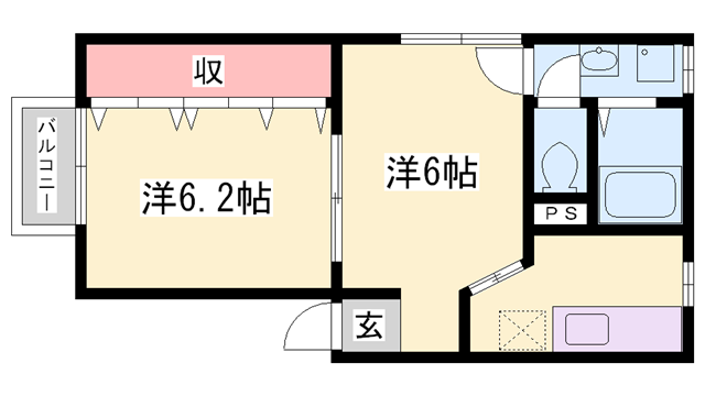 物件間取画像