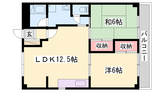 物件間取画像