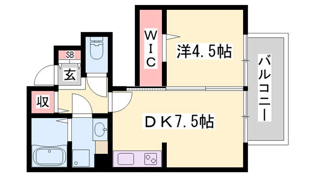 物件間取画像