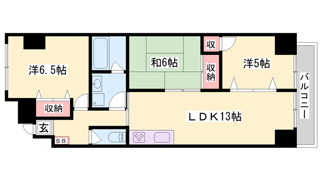 ブルーエスの物件間取画像