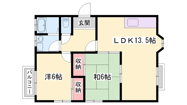物件間取画像