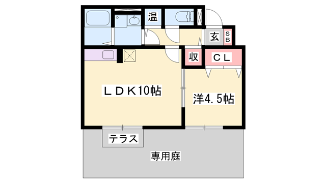 物件間取画像