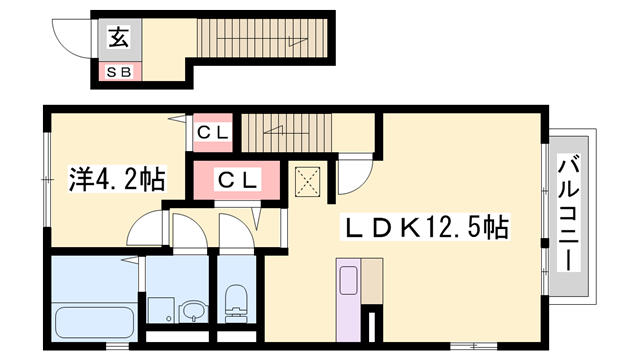 物件間取画像