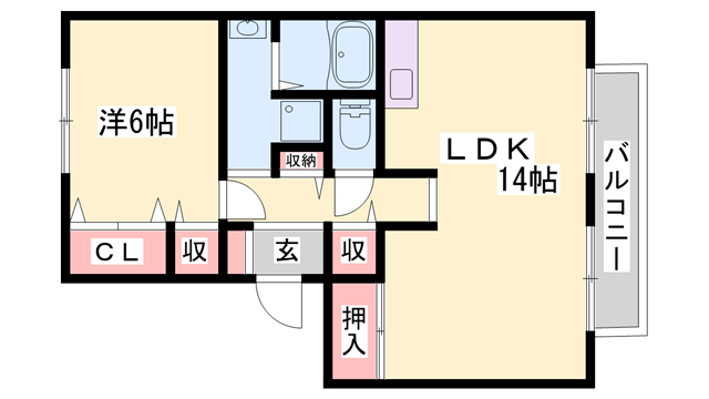 物件間取画像