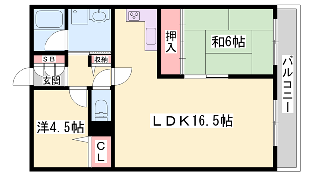 物件間取画像