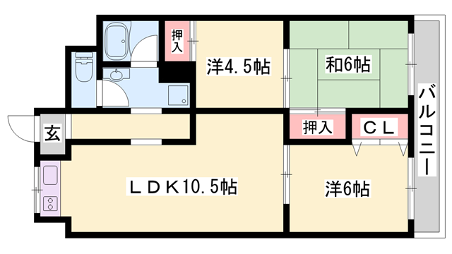 物件間取画像