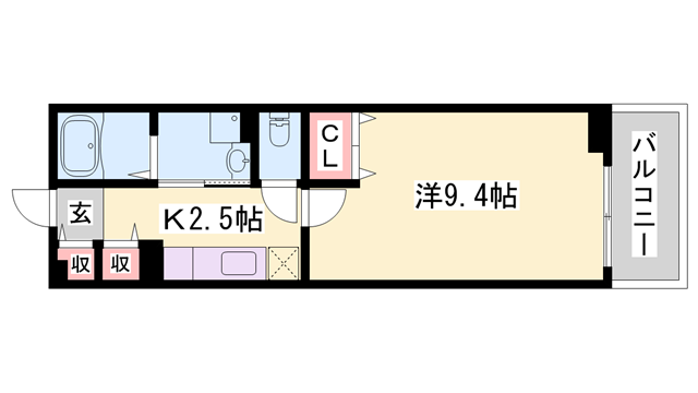 物件間取画像