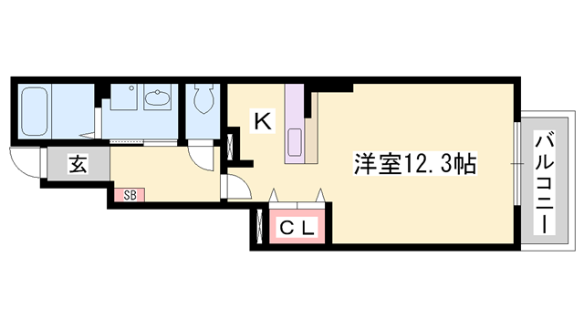 物件間取画像